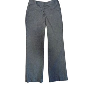 Ann Taylor LOFT Marisa Brown Houndstooth Trousers